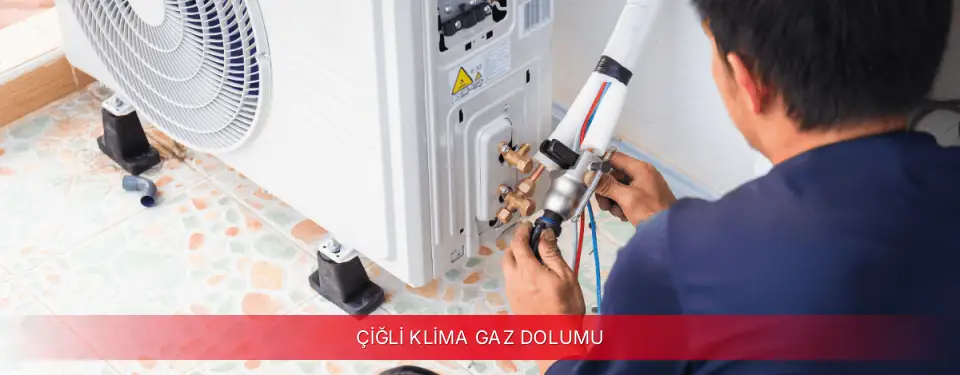 Çiğli İlçemi TCL Klima Gaz Dolumu